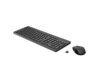 HP 330 Sæt med mus og tastatur Trådløs Tysk