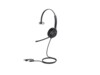 Yealink UH37 Mono Kablet Høretelefoner Sort