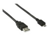 Nedis USB-kabel 3m Sort