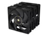 ASUS ProArt PF120 Fan 3-pack Sort 120 mm