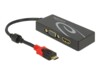 Delock USB Type-Câ„¢ Splitter (DP Alt Mode) > 1 x HDMI + 1 x VGA out