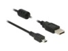 Delock USB-kabel 5m Sort