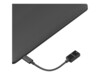 PureLink iSeries USB 3.1 On-The-Go USB-C adapter 10cm Sort