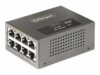 StarTech.com 4-Port Multi-Gigabit PoE++ Injector, 5/2.5G Ethernet (NBASE-T), PoE/PoE+/PoE++ (802.3af/802.3at/802.3bt), 160Watts Power Budget, Wall/DIN Rail Mountable - Unmanaged, For IP Cameras/Wireless APs/POSs (AS445C-POE-INJECTOR) 160Watt