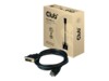 Club 3D CAC-1210 Videoadapterkabel 2m Sort