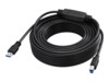 Vision TC 15MUSB3.0+/BL USB-C to USB-B 15m Sort
