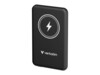 Verbatim Charge 'n' Go Trådløs power bank 5000mAh 20Watt 1xUSB-C Sort