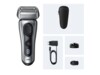 Braun Series 8 8617s Barbermaskine Sort Sølv