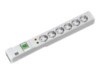 Bachmann Stikdåse 6-stik 16A 2m