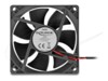 DeLOCK Fan 1-pack Sort 80 mm