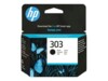 HP 303 Sort 200 sider Blæk