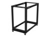 StarTech.com 18U 19' Open Frame Server Rack - 4 Post, Adjustable Depth 22 to 40' - Mobile Network Equipment Rack - HP ProLiant ThinkServer Rack Sort