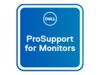 Dell Upgrade to 5Y ProSupport for monitors Support opgradering 5år