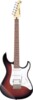 Yamaha PAC112J Electric guitar 6 strings Black Brown White