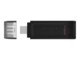 Kingston DataTraveler 70 128GB USB-C 3.2 Gen 1 USB stick Sort