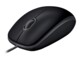 Logitech B110 Silent Optisk Kabling Sort