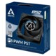 ARCTIC P8 PWM PST Fan 1-pack Sort 80 mm