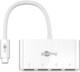 goobay USB-C Multiport Adapter Hvid