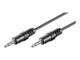 goobay AUX Audiokabel 1.5m Sort