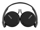 Sony MDR ZX110 Kabling Hovedtelefoner Sort
