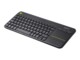 Logitech Wireless Touch Keyboard K400 Plus Tastatur Trådløs Tysk