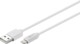 goobay Lightning-kabel 1m Hvid