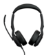 Jabra Evolve2 50 UC Stereo Kablet Høretelefoner Sort