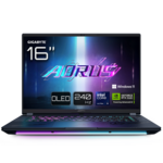 GIGABYTE AORUS MASTER 16 BZHC6DEE65SP laptop 16' 2560 x 1600 275HX 32GB 2TB Intel Graphics Windows 11 Pro