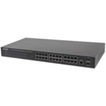 Intellinet 24-Port Web-Managed 2 SFP Ports, 24 x ports, IEEE 802.3at/af Power over ( / ), 2 x SFP, Endspan, 19' Rackmount Switch 24-porte Gigabit PoE+