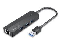 Vention Hub 3 porte USB / Gigabit Ethernet