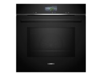 Siemens iQ700 Sort rustfrit stål Kombinationsovn 67liter Kombinationsovn