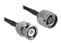 DeLOCK Antennekabel 10m Sort