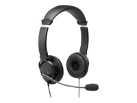 Kensington USB Hi-Fi Headphones with Mic Kablet Høretelefoner Sort