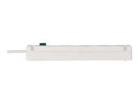 Brennenstuhl Bremounta Stikdåse 4-stik Hvid 1.5m