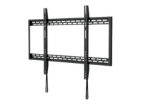 Manhattan TV & Monitor Mount, Wall, Fixed, 1 screen, Screen Sizes: 60-100', Black, VESA 200x200 to 900x600mm, Max 100kg, LFD, Lifetime Warranty Beslag Fladt panel 60'-100'