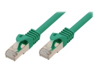 Shiverpeaks BASIC-S CAT 7 (kabel)/CAT 6a (stikforbindelser) SFTP, PiMF Patchkabel Grøn