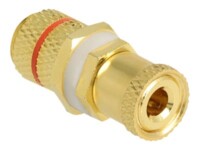 Delock Lyd adapter Guld