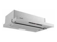 CATA Teleskopisk Udtrækning og recirkulation (med ekstra recirkulationssæt) 95W 68dB(A) Rustfrit stål B