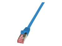 LogiLink PrimeLine CAT 6 SFTP, PiMF 7.5m Patchkabel Blå