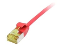 Synergy 21 CAT 7 (kabel)/CAT 6a (stikforbindelser) U/FTP 1m Netværkskabel Rød