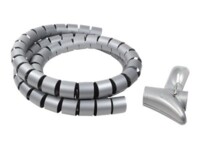 LogiLink Cable Spiral Wrapping Band 1.5m Grå