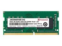Transcend JetRAM DDR4 16GB 3200MHz CL22 Ikke-ECC SO-DIMM 260-PIN
