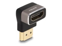 Delock HDMI-adapter med Ethernet Sort Grå