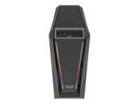 AZZA Chroma 410A Tårn ATX Ingen strømforsyning Sort