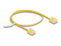 DeLOCK CAT 6 Ikke afskærmet parsnoet (UTP) 50cm Patchkabel Yellow