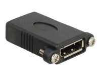 Delock DisplayPort-kønsskifter Sort