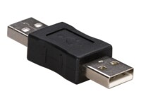 Akyga USB gender changer Sort