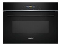 Siemens iQ700 Mikrobølgeovn med grill Til indbygning 1000W 36liter Sort