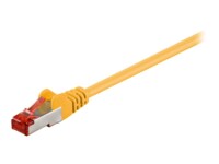 goobay CAT 6 SFTP, PiMF 50cm Patchkabel Yellow