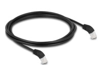DeLOCK CAT 6a S/FTP 2m Patchkabel Sort